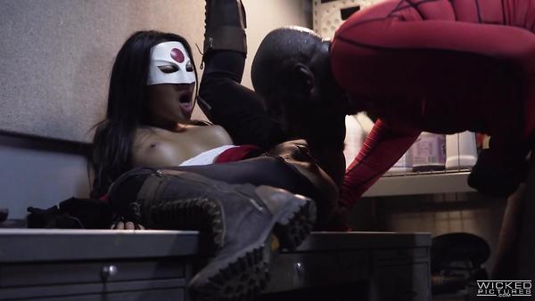 DC Comics XXX porn parody. Katana seduces Dedshot an abandoned warehouse