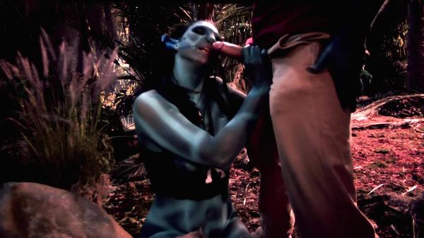 Battle for Pandora. Porn parody of the James Cameron's movie