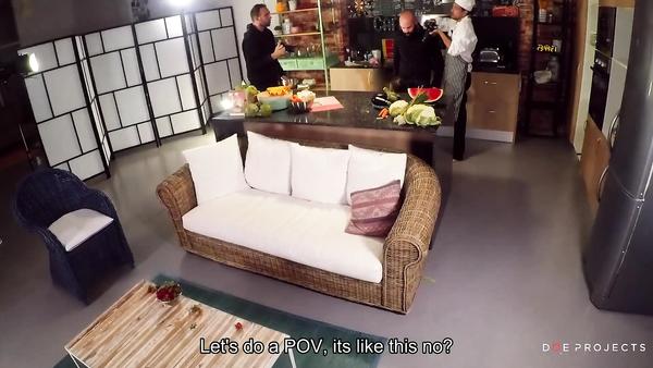Small tits young girl takes cock during cooking show