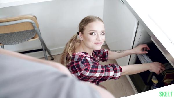 Charming Handywoman So Young But Already So Skillful!