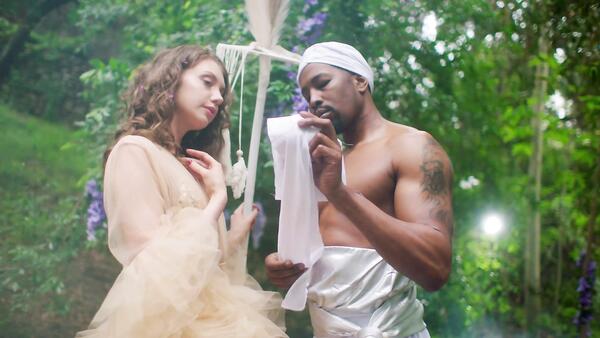 White Woman Seeks Solace In The Strong Embrace Of A Black Servant