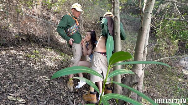 Unlucky Girl Stuck In The Woods But Young Scouts Come To Her Rescue