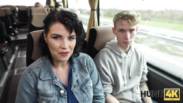I Fucked A Busty Girl On A City Bus And Her Boyfriend Watched