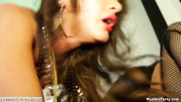 Dirty swinger party in closed nightclub for select