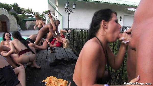 Wedding party! All drunk and lost control of himself